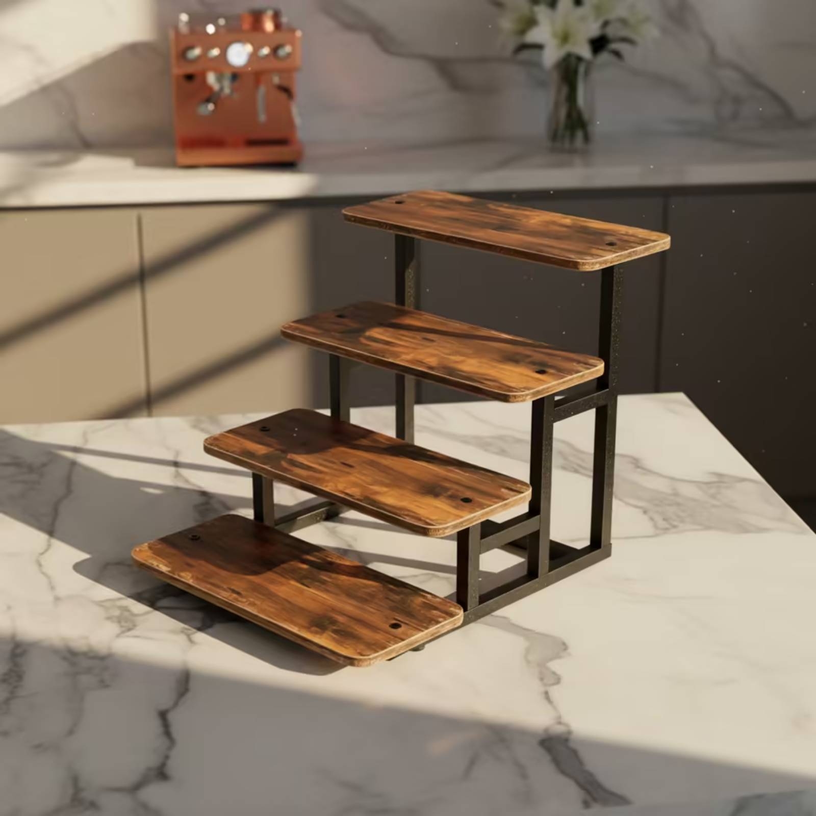 Cupcake Stand Tier - Espositore a 4 livelli per cupcake
