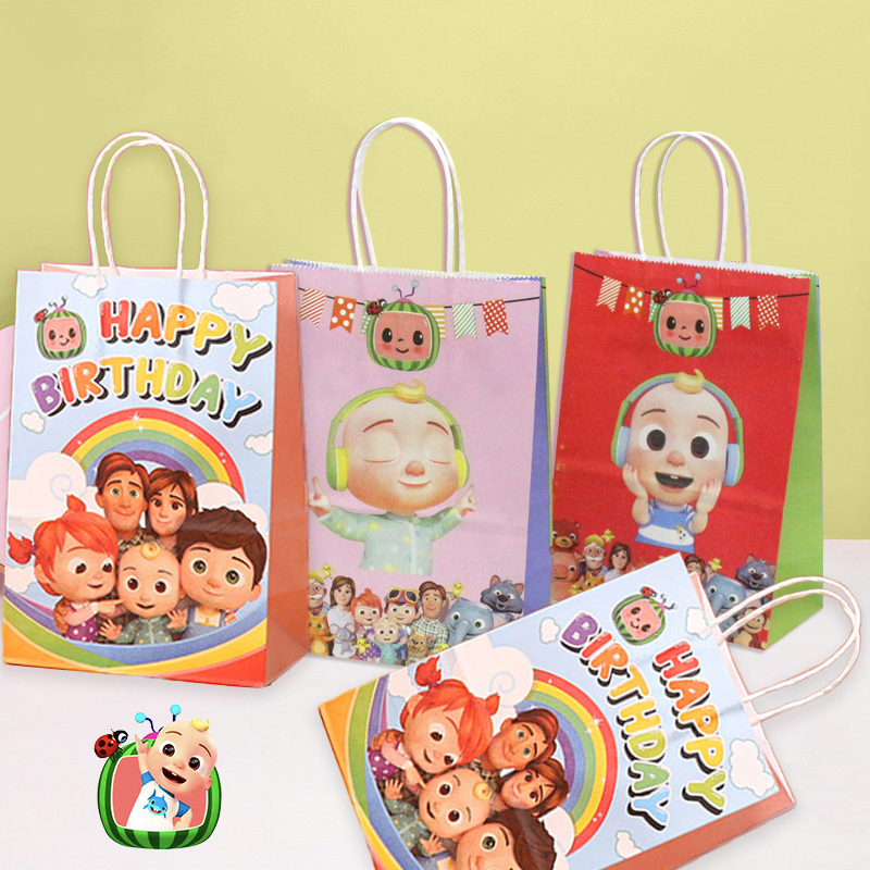 Event Supplies - Cocomelons Set di sacchetti regalo per