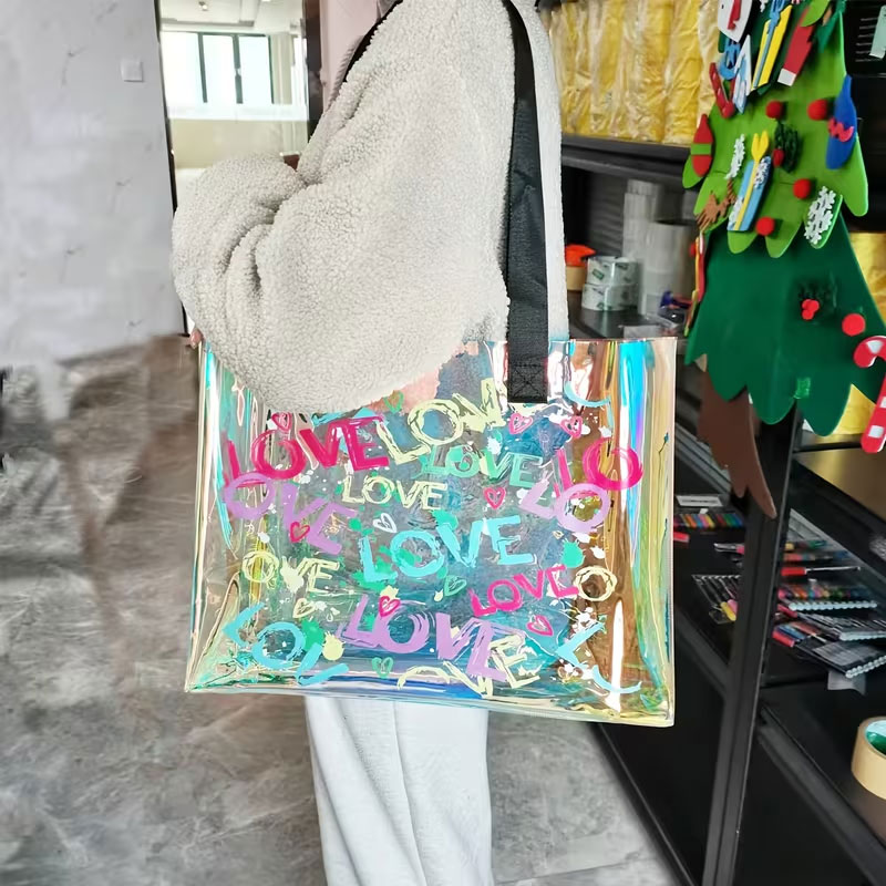 Borsa alla moda con stampa las - Event & Party Supply recensione e prezzo