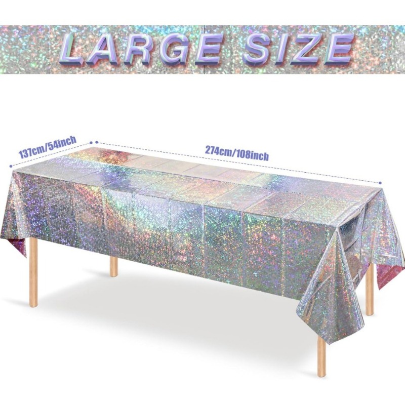 1PC Tovaglia usa e getta PE Im - Table Cloth Disposable recensione e prezzo