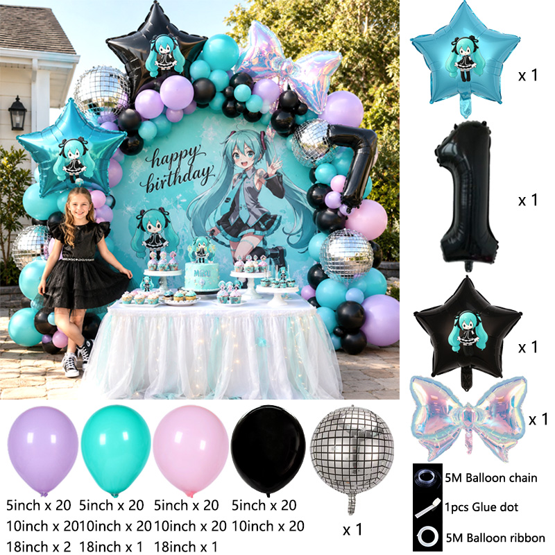 Kit Arco di Palloncini Hatsune - Balloon Arch Kit recensione e prezzo