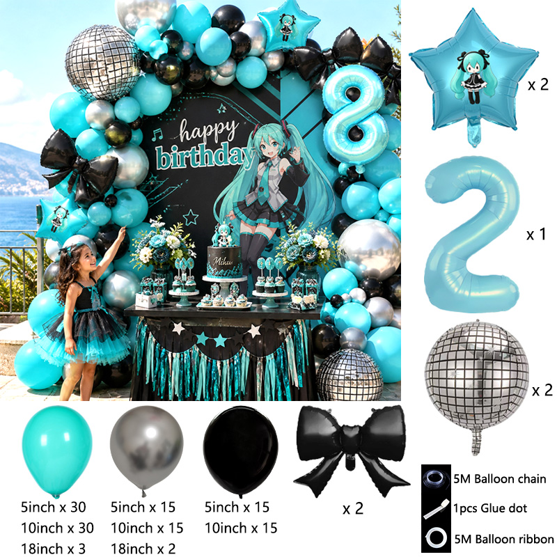 Kit Arco di Palloncini Hatsune - Balloon Arch Kit recensione e prezzo