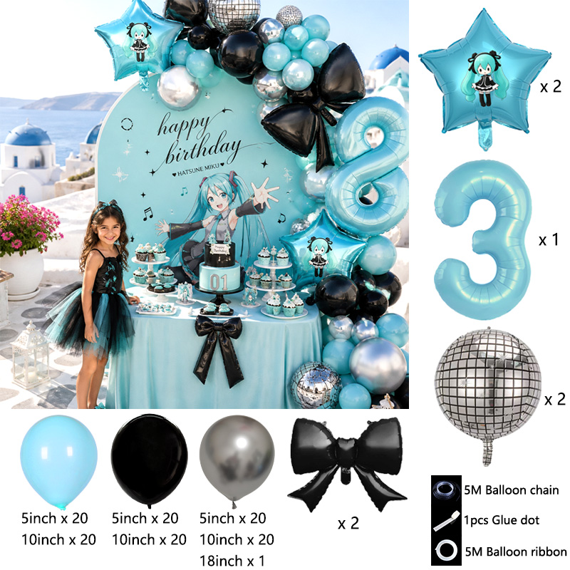 Kit Arco di Palloncini Hatsune - Balloon Arch Kit recensione e prezzo