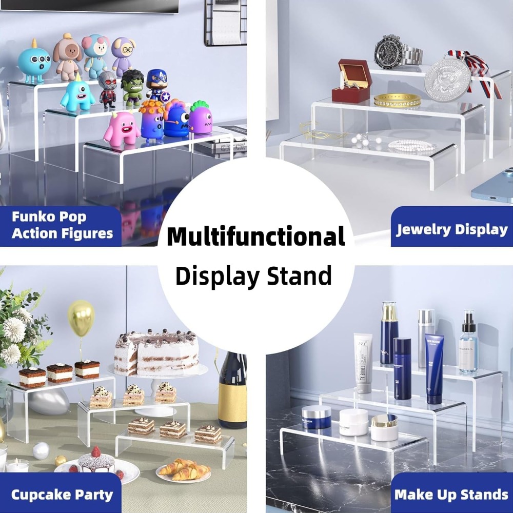 Confezione da 6 Supporti Trasp - Cupcake Stand Tier recensione e prezzo