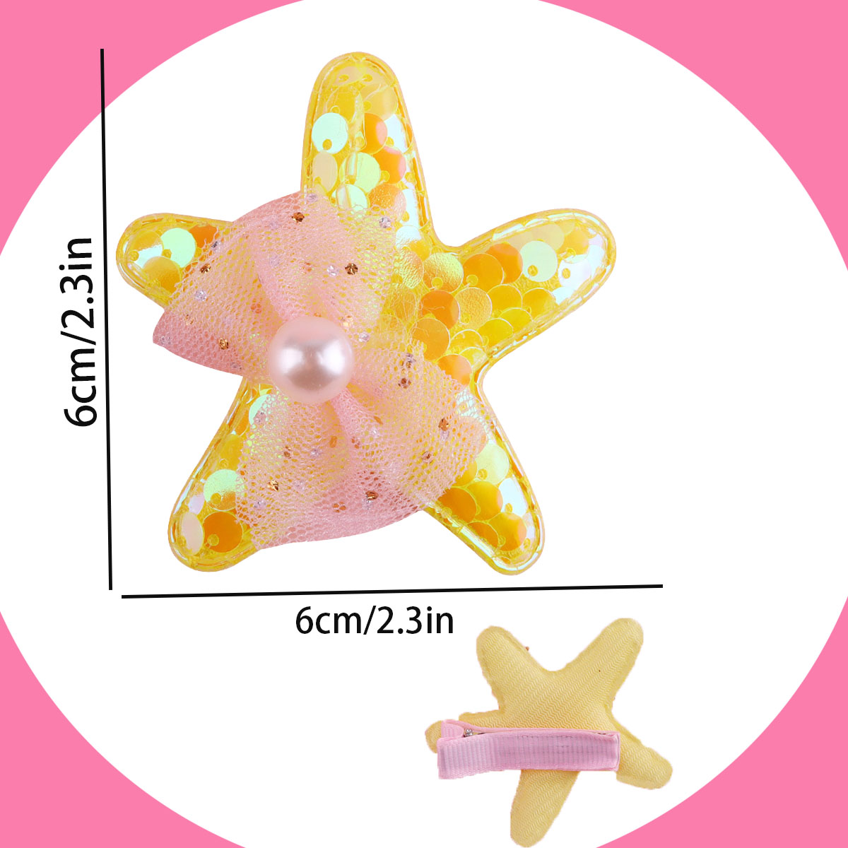 1/7 Pezzi Fermagli per Capelli - Glitter Tablecloth recensione e prezzo