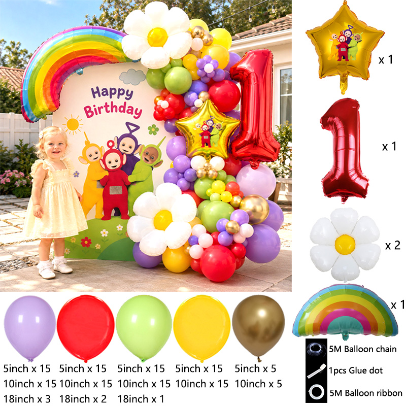 Kit Arco di Palloncini Teletub - Balloon Arch Kit recensione e prezzo
