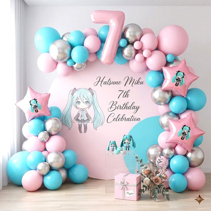 Kit Arco di Palloncini Hatsune - Balloon Arch Kit recensione e prezzo