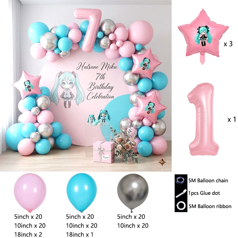 Kit Arco di Palloncini Hatsune - Balloon Arch Kit recensione e prezzo