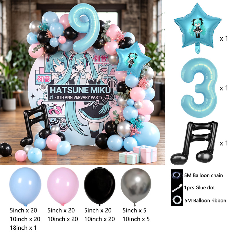 Kit Arco di Palloncini Hatsune - Balloon Arch Kit recensione e prezzo