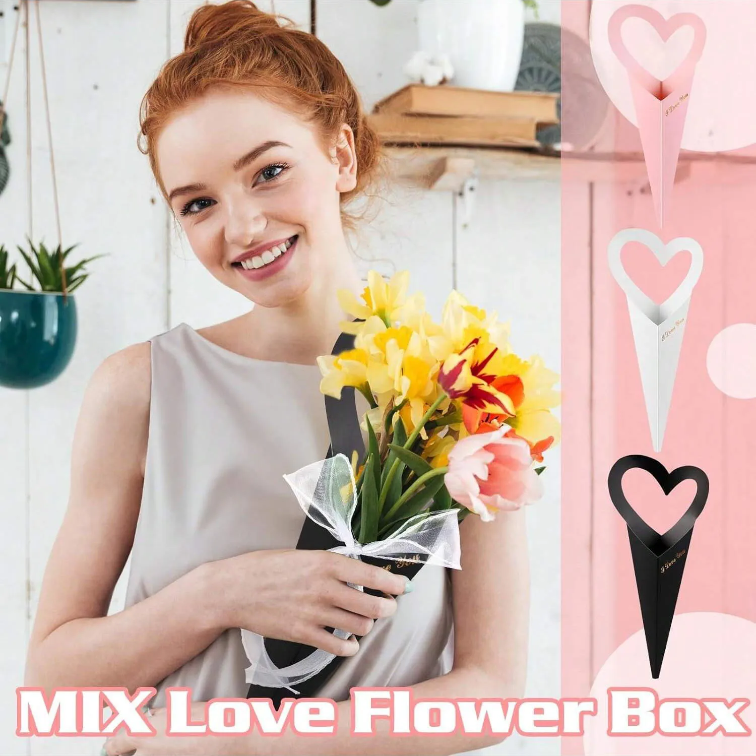 Borsa per bouquet da 12/24/36  - Cotton Candy Cone recensione e prezzo