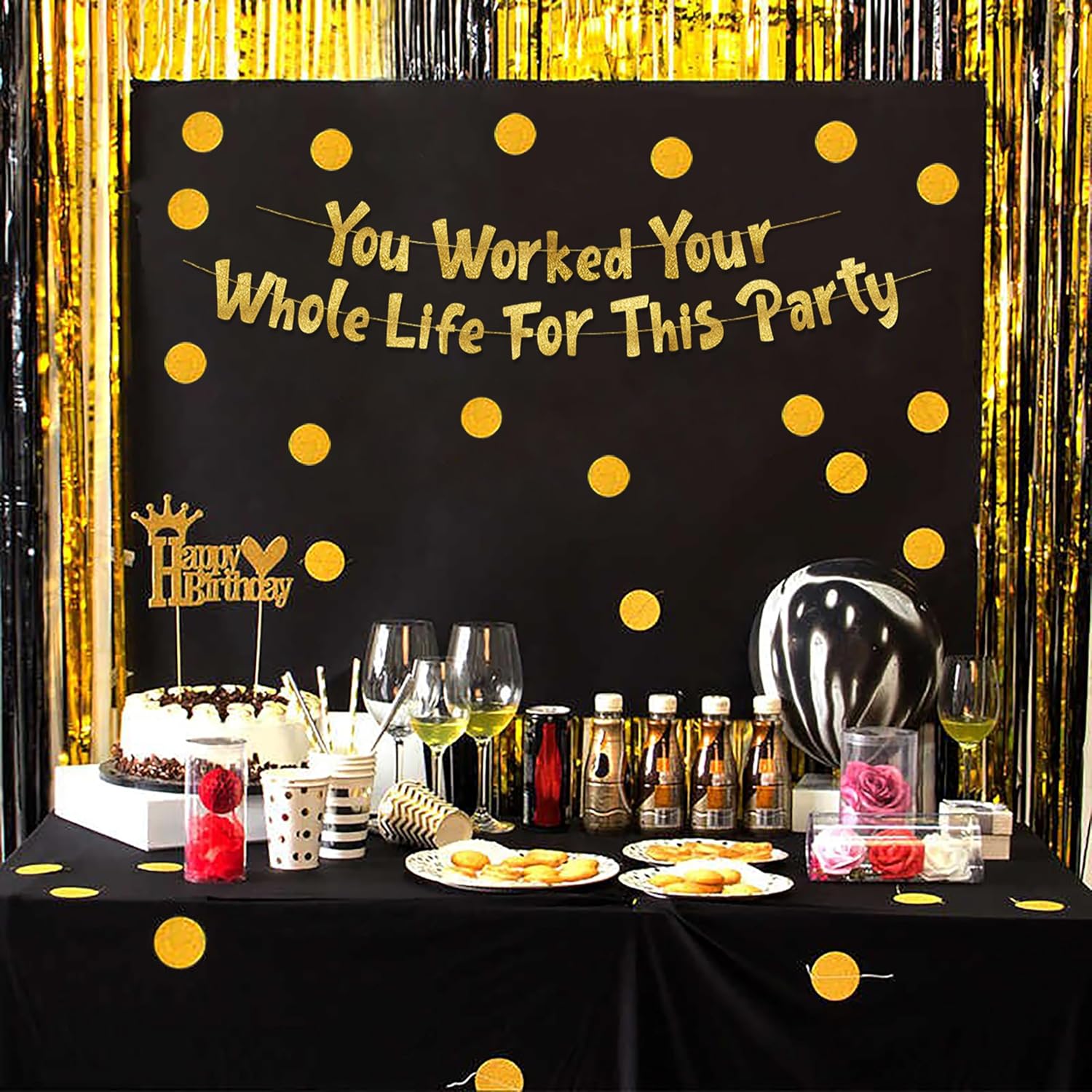 Decorazioni per Festa di Pensi - Party Banner Gold recensione e prezzo